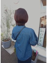 ヘアアトリエ ナイン 岡部店(hair atelier nine) イメチェン/ラベンダーミルクティー/刈り上げマッシュ/福島市