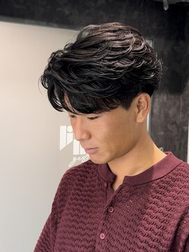 ゼスト リル 新宿(ZEST lill) ニュアンスパーマスペインカールフェザーパーマメンズパーマ