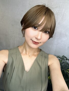 ロンドエニカ 大宮(Lond enika) グランマッシュ/細めハイライト/ショート/白髪ぼかし/前髪/大宮