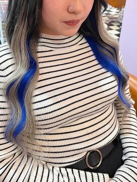 どぅ～す 梅田店 ブリーチカラー【シールor編み込み】Sランクレミーエクステ