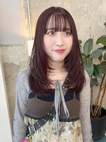 ノエ(noe)&nbsp;ミディアムヘア/デザインカラー/フェイスフレーミング/栄h183