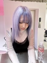 ダズリングディア(Dazzling Deer)&nbsp;パープル/ペールカラー/ミディアム/ふんわりミディアム