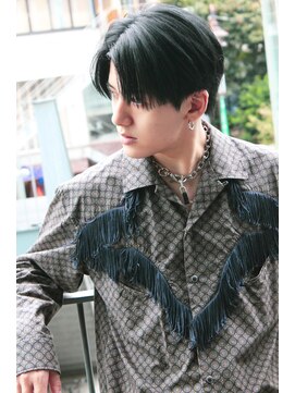 ネクスト 渋谷(NEXT) MEN’S HAIR/ブルーブラック/フェザーパーマ/渋谷ア