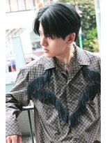 ネクスト 渋谷(NEXT) MEN’S HAIR/ブルーブラック/フェザーパーマ/渋谷ア