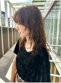 【 TSUJI 】レイヤーカット パーマ クセ毛風パーマ