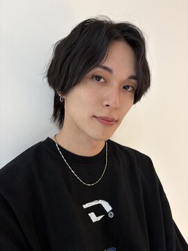 リリット(ReLit) メンズハイライトレイヤーカットグレージュベージュショート