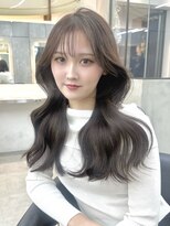 ロンドシエル 横浜(Lond ciel)&nbsp;暗めカラー/グランマッシュ/デザインカラー/レイヤーカット/横浜