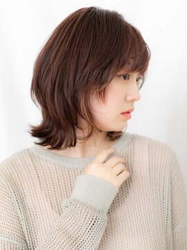 ドクターズサロン LAB 小山店 暖色系カラー髪質改善ウルフカットe小山20代30代40代