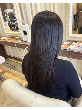 ヘアデザインスペース イチエ(hair design space i chi e) 重ねる事により高まる髪質改善トリートメントカラー