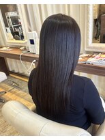ヘアデザインスペース イチエ(hair design space i chi e) 重ねる事により高まる髪質改善トリートメントカラー