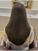 オリーブグレージュ オリーブベージュ 艶髪 髪質改善