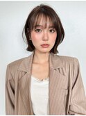☆大人可愛い　ふんわり外ハネボブ　ミディアムレイヤー☆