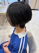 アッシュ 千歳烏山店(Ash)&nbsp;30代40代50代ショートボブくびれボブ前髪あり前髪無し千歳烏山