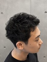 バーバーバー ナカノ(BARBER BAR NAKANO) 王道アップバングスパイラルパーマ