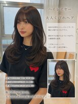 トレヘアー 京都 烏丸(tRe hair)&nbsp;レイヤー/韓国風スタイル/透明感カラー/四条/レイヤーカット