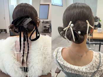 キノ(kino)の写真/特別な日のアレンジお任せください♪［立川/アレンジ/卒業式/入学式/成人式/浴衣/着付け/結婚式］