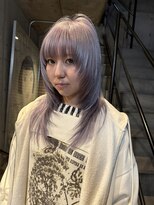 ダブ ギンザ(DaB ginza) ラベンダーカラー×ハッシュカット