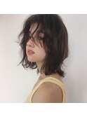 【robin】【代官山】外国人風　地毛風　ニュアンスミディ
