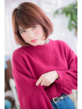 ヘアアンドビューティー ミック(Hair & Beauty miq) スパイシー＆ガーリーボブa(miq阿佐ヶ谷)