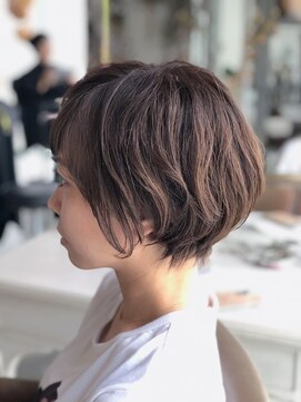 シェリ ヘアーアンドメイク(Cherie hair＆make) 大人なゆるふわショートボブ
