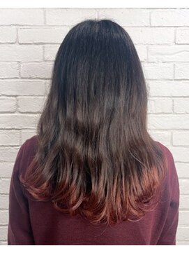 リコ バイ ルート(Lico by Route) グラデーションカラー#ピンクヘアー