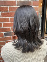 シェノン 梅田(CHAINON)&nbsp;前髪小顔カット×ラベンダーカラー×くびれミディ