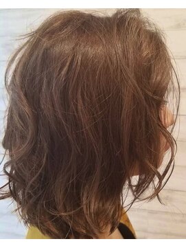 マハナヘアーワークス 春日部市役所通り店(mahana hair works) ★キャメルブラウン★
