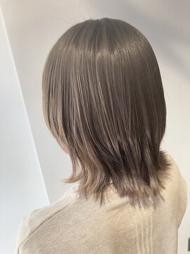 ナルヘアー 越谷(Nalu hair) ブリーチカラー/くすみラテ