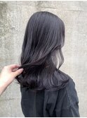 ＊ブリーチなし透明感カラーラベンダーグレーパープルアッシュ
