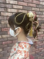 テトラ バイ ネオリーブ 横浜西口店(tetra by neolive)&nbsp;横浜　卒業式　ヘアセット　着付け　袴着付け