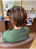 ショートハイライトデザイン