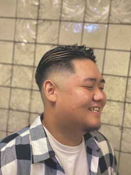 ヒロギンザ 御徒町店(HIRO GINZA) 7：3スキンフェードスタイル