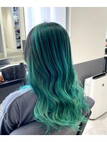 シエラ 心斎橋(CIERA.)&nbsp;CIERA.バレイヤージュカラー×グリーン