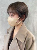 アイティー バイ アルバム 浦和店(IT by ALBUM)&nbsp;ベージュショート_外ハネボブセクションカラー_ba380103