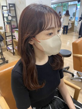 リジェール 金山店 オレンジブラウンカラー