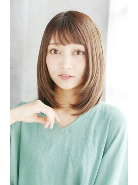 ロア ミオ 仙台駅前(Loa mio) 【Loamio】顔まわりレイヤースタイル【30代/40代/50代/60代】