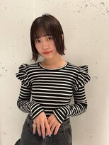 ガリカ 蔵前(Gallica)&nbsp;【竹之内蔵人】大人かわいいナチュラル外ハネボブ/艶感ベージュ