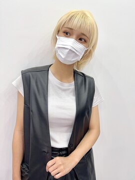 チュダック(ChuDuck) 【◎甘くてカワイイ◎】韓国風《ブロンド》ケアブリーチ