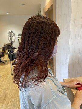 トムヘアー(TOM HAIR) レイヤーカット×パーマ