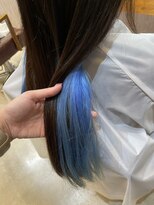 ラ メール ヘア デザイン(La mer HAIR DESIGN) インナーカラー/ブルー