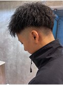 アップバングツイストショート
