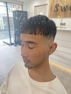 スウェル 船橋店(Swell) ハイライト/マッシュパーマ/ウルフ/波巻き/MEN'S1
