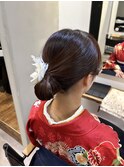 特別な日のヘアセット