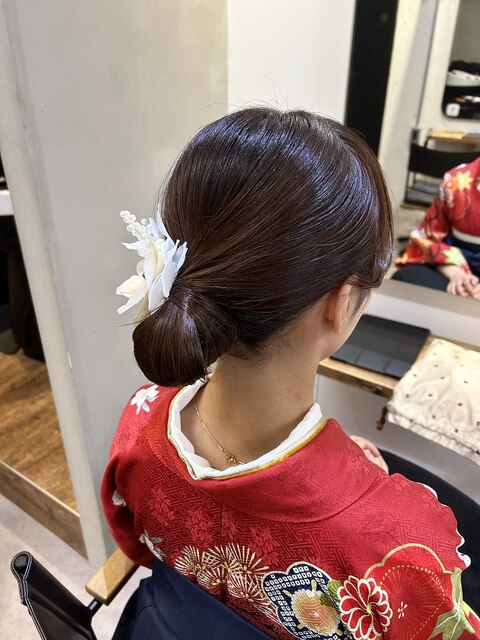 特別な日のヘアセット