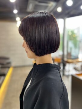 ソイクフ 高田馬場店(SOY-KUFU) 大人可愛い20代30代40代◎シアーカラーショートヘア