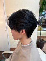 メンズヘアトーキョー 渋谷(MEN'S HAIR TOKYO) 後ろ流しセンターパート
