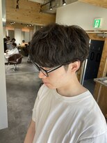 クオル 立川(QOL) ニュアンスマッシュ 無造作パーマ 大人男子