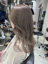 フェリア 渋谷(Feria)&nbsp;【Feria】 ブリーチあり グレージュカラー  福田沙也加