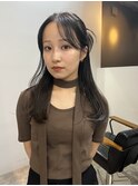 20代30代大人可愛い髪質改善カラーアッシュグレージュ透明感