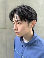 サンバレー(SUNVALLEY)&nbsp;爽やかセンターパート　ツーブロックメンズカット［表参道］